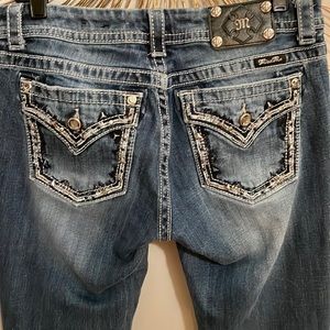 Miss Me Jeans Size 30 with Inseam of 35